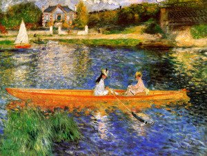 Pierre Auguste Renoir - The Seine At Asnieres Aka The Skiff