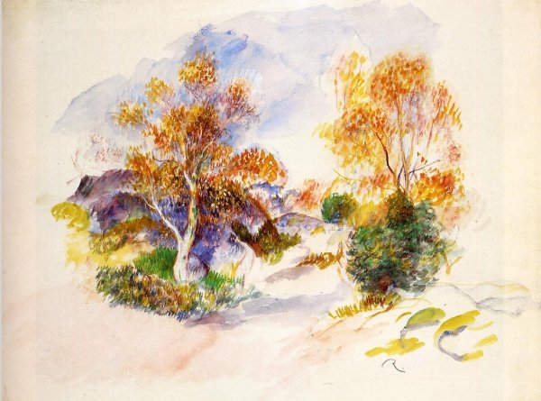 Landscape with Trees 2