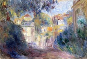 Cagnes Landscape with Woman and Child