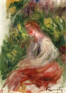 Young Woman, Seated