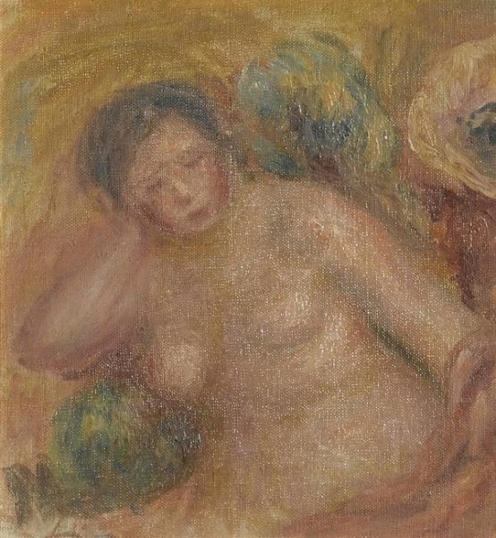 Femme Nue Assise