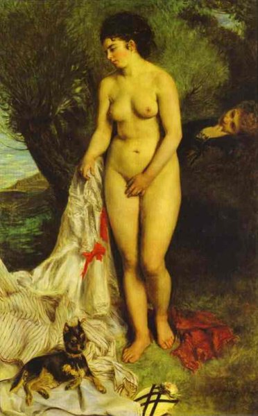 Bather (La Baigneuse au griffon)