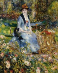 Dans Les Roses (Madame Leon Clapisson)