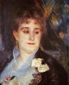 First Portrait Of Madame Georges Charpeitier