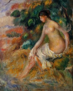 Nude In An Armchair