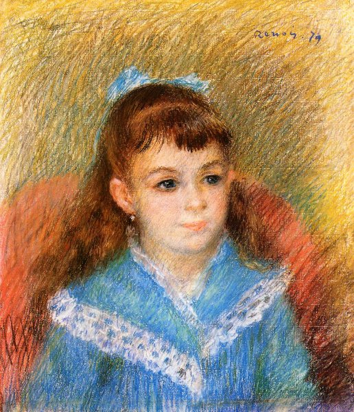 Portrait Of A Young Girl Aka Elizabeth Maitre