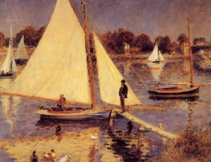 Sailboats At Argenteuil