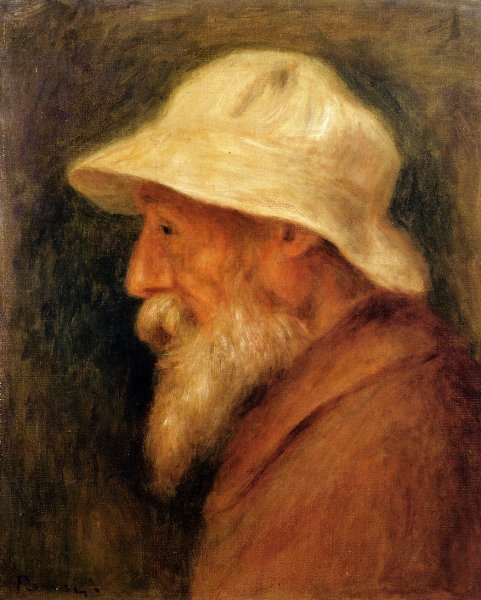 Self Portrait With A White Hat