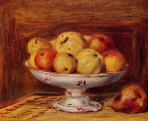 Still Life With Apples And Pomegranates