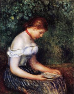 The Reader Aka Young Woman Reading A Book