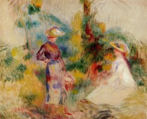 Two Women In A Garden2