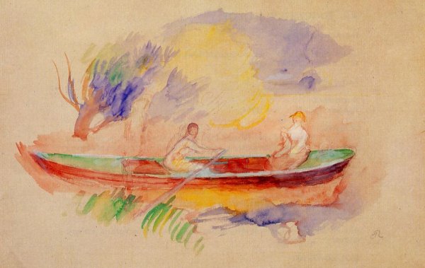 Two Women In A Rowboat