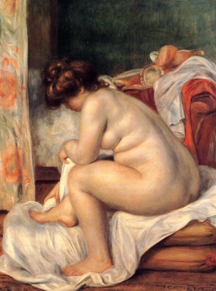 Woman After Bathing