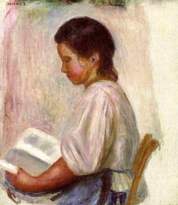 Young Girl Reading