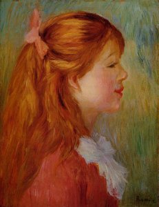 Young Girl With Daisies