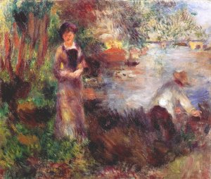 On the banks of the Seine at agenteuil