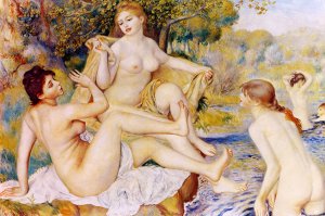 The Large Bathers (detail)