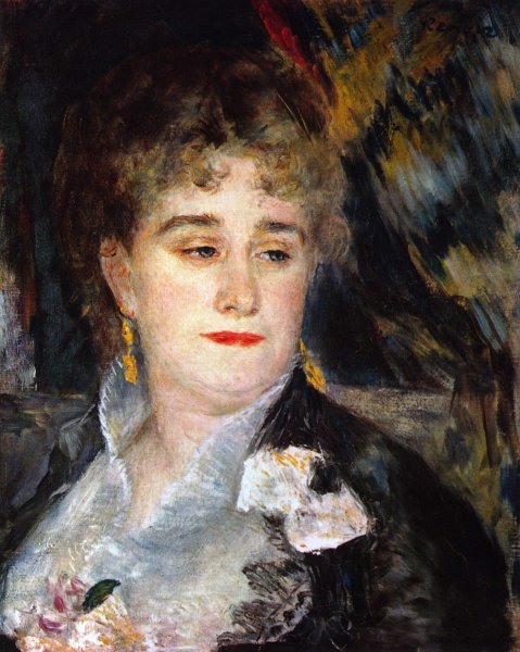 First Portrait of Madame Georges Charpentier