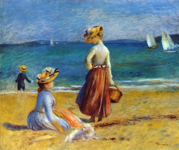 Figures on the Beach