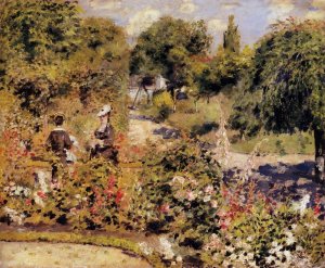 The Garden In The Rue Cortot At Montmartre