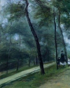 A Walk in the Woods (Madame Lecoeur and Her Children)