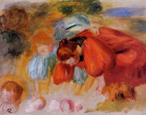 Study for 'The Croquet Game'