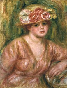 The Rose Hat or Portrait of Lady Hessling