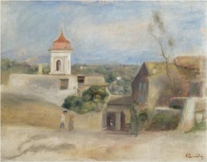 Paysage Et Chapelle - Paysage A Cagnes