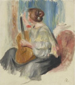 Femme A La Guitare