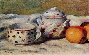 Still Life With Cup And Sugar Bowl