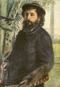 Claude Monet Painting