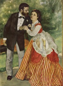 Portrait of the couple Sisley